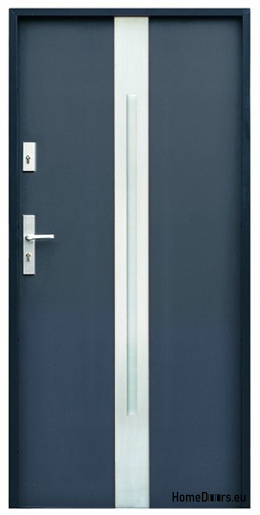 AUßENTÜREN NACH GRÖßE W18 80/90 WEIß ANTHRAZIT, SCHAUMSTOFF