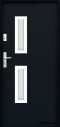 MAßGEFERTIGTE AUßENTÜREN W17 70 P SCHWARZ, SCHAUMSTOFF