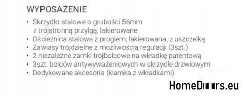 EINGANGSTÜR 56MM LAK AURIGA SLIM CR 90 EINGANGSTÜR 56MM LAK AURIGA SLIM CR 90