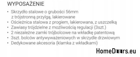 ZWEIFLÜGELIGE EINGANGSTÜR LAK SMOOTH 140 ZWEIFLÜGELIGE EINGANGSTÜR LAK SMOOTH 140