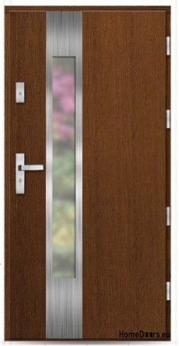 Außentüren Holz Eiche warm 74mm EMIR