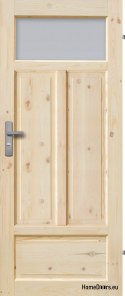 VERONA HOLZTÜR TOILETTE AUS ZIRBENHOLZ 80