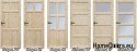 HOLZTÜREN BADEZIMMER GLAS RADEX LISSABON 1S 80