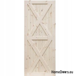 HOLZ KIEFERNTÜREN FULL RADEX LOFT XX 80