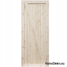 GEKNOTETE HOLZTÜREN RAW RADEX LOFT MIT 80