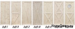 KIEFER GEKNOTETE TÜREN POLEN FULL RADEX LOFT ZZ 90