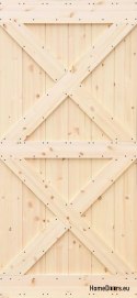 PINE SCHIEBETÜREN LOFT RUSTIKAL XX 90