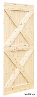 PINE SCHIEBETÜREN LOFT RUSTIKAL XX 90