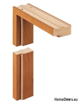 Festrahmen OA-1, HDF-Plattentüren, FOIL