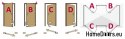 Verstellbarer Rahmen MDF OR-1, 75-95 mm