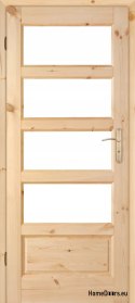 Holztür Rohknoten MANHATTAN 60/70/80/90