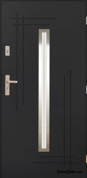 Eingangstür zum Haus 72mm WENUS 01 80 90