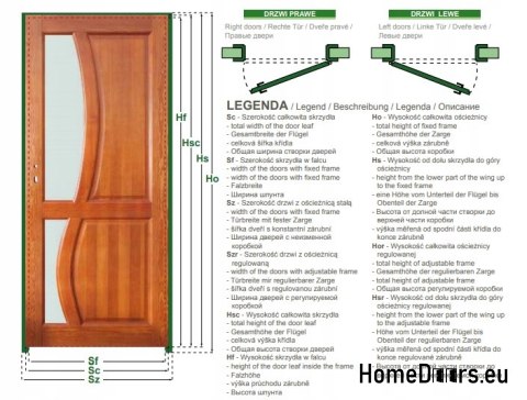 Verstellbarer Rahmen aus lackiertem Kiefernholz 150-170 Verstellbarer Rahmen aus lackiertem Kiefernholz 150-170