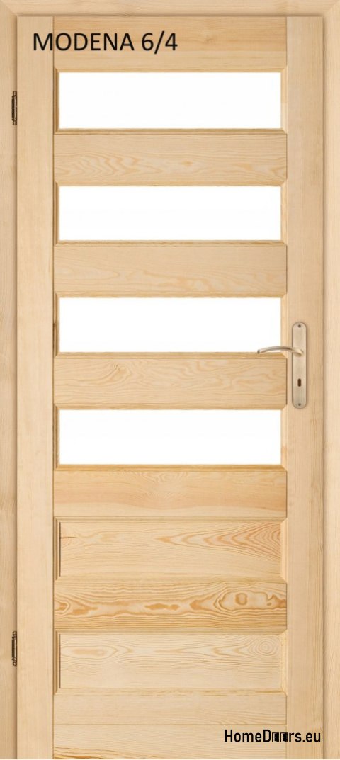 Badezimmertür aus Holz aus Kiefer MODENA 60/70/80/90 Badezimmertür aus Holz aus Kiefer MODENA 60/70/80/90