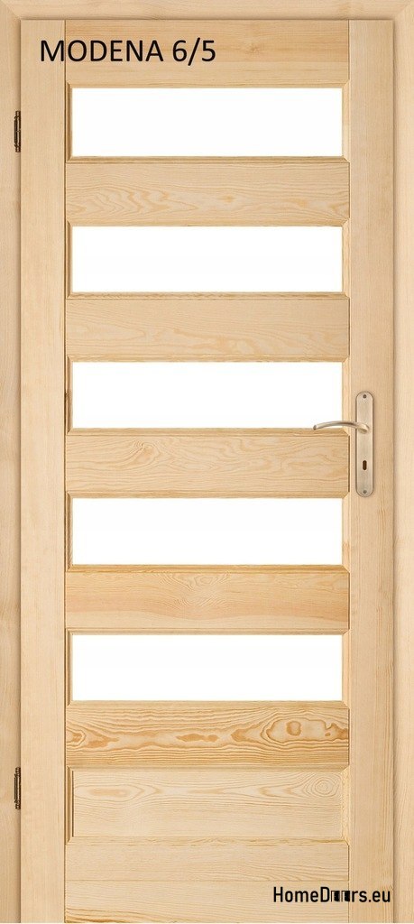 Badezimmertür aus Holz aus Kiefer MODENA 60/70/80/90 Badezimmertür aus Holz aus Kiefer MODENA 60/70/80/90