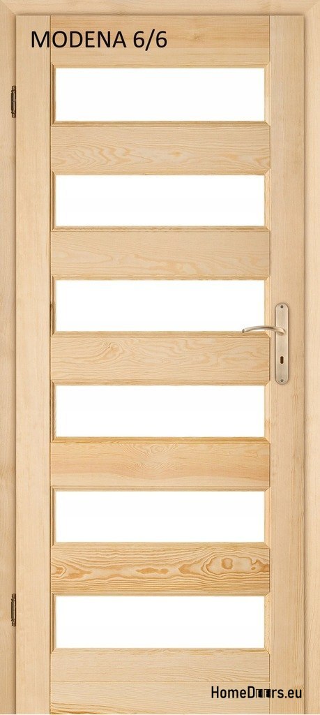 Badezimmertür aus Holz aus Kiefer MODENA 60/70/80/90 Badezimmertür aus Holz aus Kiefer MODENA 60/70/80/90