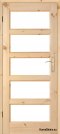 Zimmertür Holzknoten MANHATTAN 60 L P