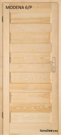 Holz Kiefer Zimmertür MODENA 60/70/80/90