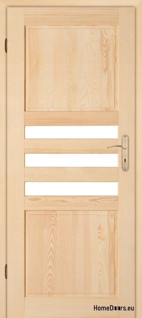 Zimmertür aus Holz aus Kiefernholz ZEBRA 60/70/80/90 Zimmertür aus Holz aus Kiefernholz ZEBRA 60/70/80/90