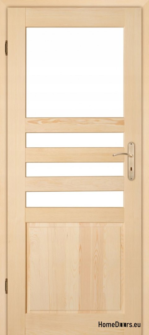 Zimmertür aus Holz aus Kiefernholz ZEBRA 60/70/80/90 Zimmertür aus Holz aus Kiefernholz ZEBRA 60/70/80/90