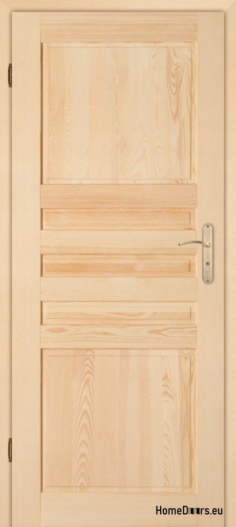Zimmertür aus Holz aus Kiefernholz ZEBRA 60/70/80/90 Zimmertür aus Holz aus Kiefernholz ZEBRA 60/70/80/90