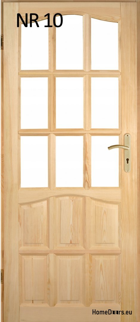 Innentüren aus Holz-Kiefernholz Nr. 10 60/70/80/90