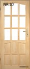 Innentüren aus Holz-Kiefernholz Nr. 10 60/70/80/90