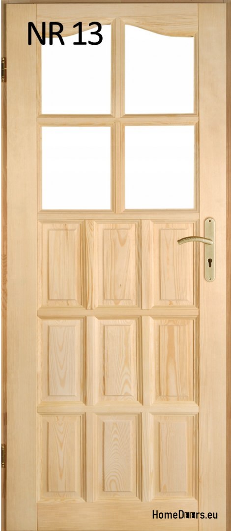Innentüren aus Holz-Kiefernholz Nr. 10 60/70/80/90 Innentüren aus Holz-Kiefernholz Nr. 10 60/70/80/90