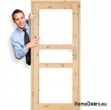 Tür zum Zimmer Holz roh HARNAŚ 60/70/80/90