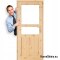 Tür zum Zimmer Holz roh HARNAŚ 60/70/80/90