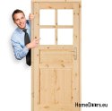 Tür zum Zimmer Holz roh HARNAŚ 60/70/80/90