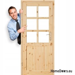 Zimmertür Knopfholz Juhas 60/70/80/90