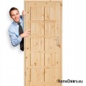Zimmertür Kiefer geknüpft roh BACA 60/70/80/90