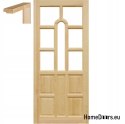 Zimmertür aus Holz 60/70/80/90 Rahmen STOLGEN KS1