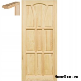 Türen Vollroh Kiefer 60/70/80/90 Rahmen STOLGEN WS5