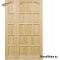 Massives Kiefernblatt 60/70/80/90 mit Rahmen STOLGEN LS9