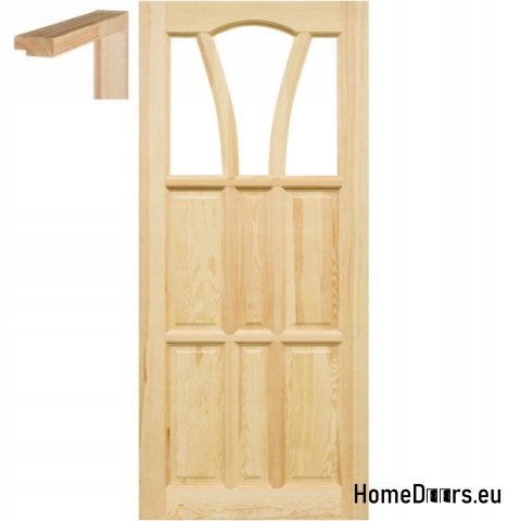 Rohe Holztüren 60/70/80/90 Rahmen STOLGEN WS2