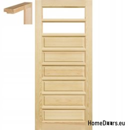 Badezimmer Kieferntüren 60/70/80/90 Rahmen STOLGEN TD2