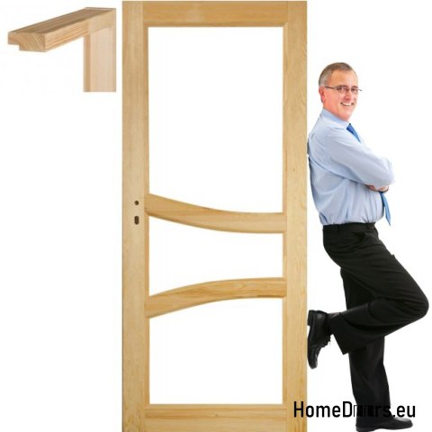 Holzflügel mit Rahmen STOLGEN SL5 60/70/80/90