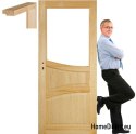 Holz Kieferntüren mit Rahmen STOLGEN SL3 60/70/80/90