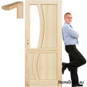 Rohholztüren mit Rahmen STOLGEN RN2 60/70/80/90