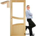 Rohholztüren mit Rahmen STOLGEN SL4 60/70/80/90