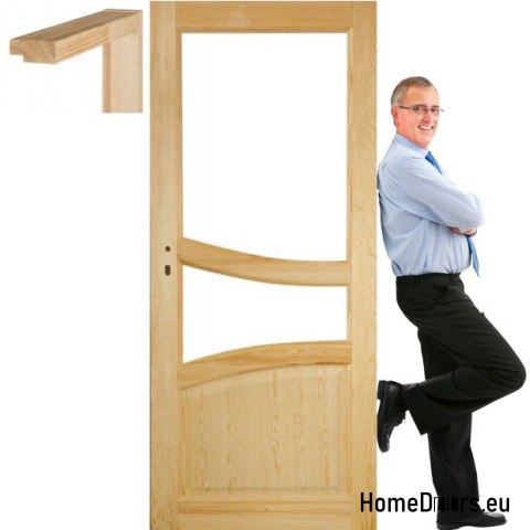 Rohholztüren mit Rahmen STOLGEN SL4 60/70/80/90