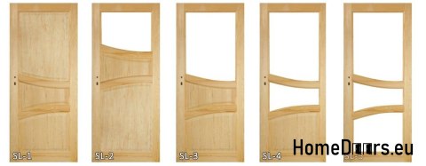 Rohholztüren mit Rahmen STOLGEN SL4 60/70/80/90 Rohholztüren mit Rahmen STOLGEN SL4 60/70/80/90