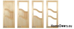 Rohe Kieferntüren mit Rahmen STOLGEN PS1 60/70/80/90
