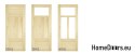 Holz Kieferntürrahmen STOLGEN HV2 60/70/80/90