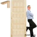Holz Kieferntüren Rahmen STOLGEN NV1 60/70/80/90