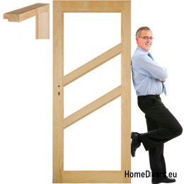 Raum Kieferntüren mit Rahmen STOLGEN FR4 60/70/80/90