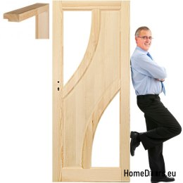 Rohkieferntüren mit Rahmen STOLGEN BG3 60/70/80/90