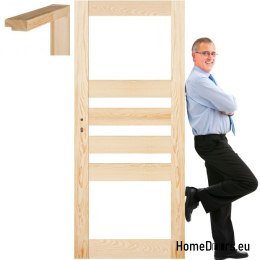 Rohkieferntüren mit Rahmen STOLGEN CR4 60/70/80/90